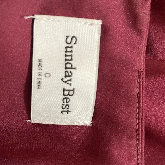 Sunday best shimmer satin dress - Picture 4 of 4